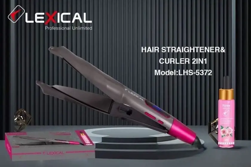 Fer à Lisser avec Sérum Gratuit 2en1 Lexical 50W (1).webp