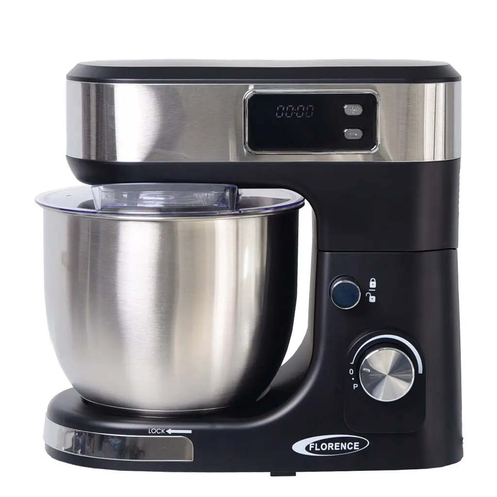 Robot Pétrin Florence Avec Afficheur 5L 1300W Noir.webp