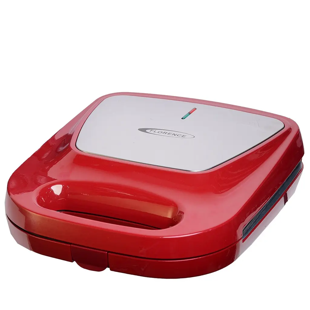 Appareil De Cuisson 3en1 Florence Panini Gaufre Zouza 1400W- Rouge.webp