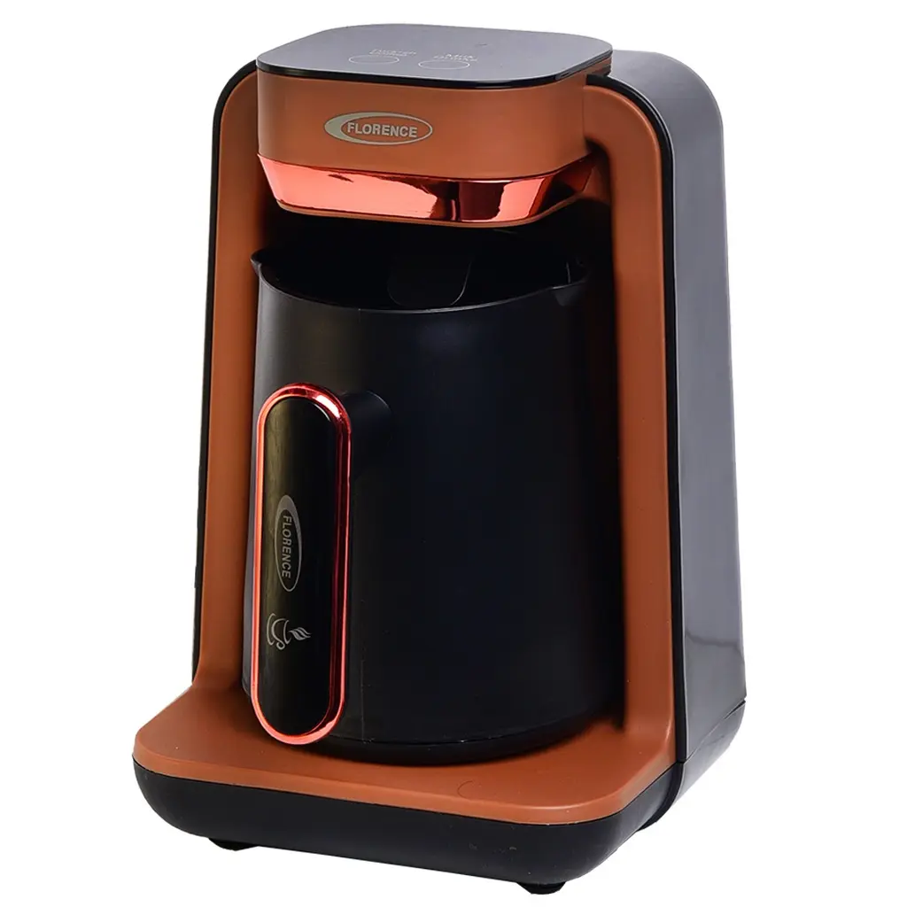 Machine À Café Turc 2en1 Électrique Florence 500W Marron.webp