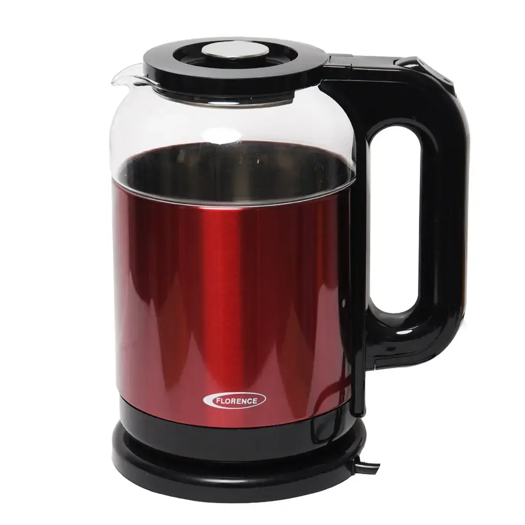 [HK415R] Bouilloire Électrique Florence 2L 1500W Rouge.webp