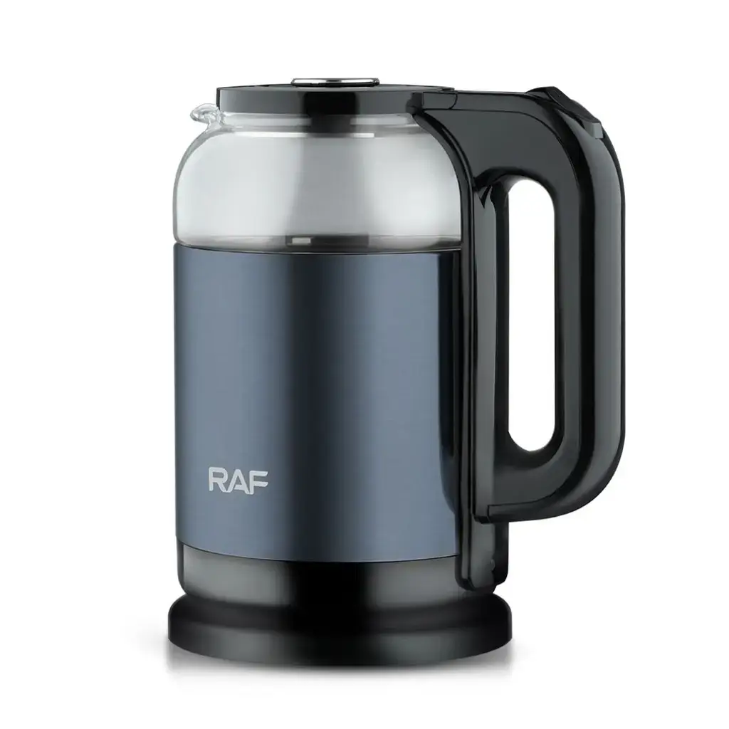 [R-7832N] Bouilloire Electrique En Verre RAF 2L -1500 W Noir.webp