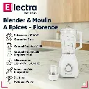 Blender & Moulin A Epices -Florence  1,5L - 1000W- Blanc-electra (2).webp