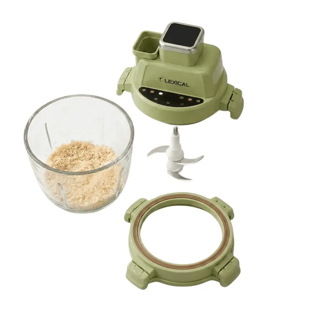 [LCH-1979-V] Hachoir Electrique Multifonction Lexical 3L - 600W - Vert (1).webp