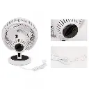Ventilateur de Table SL-206A 25W BlancVV.webp