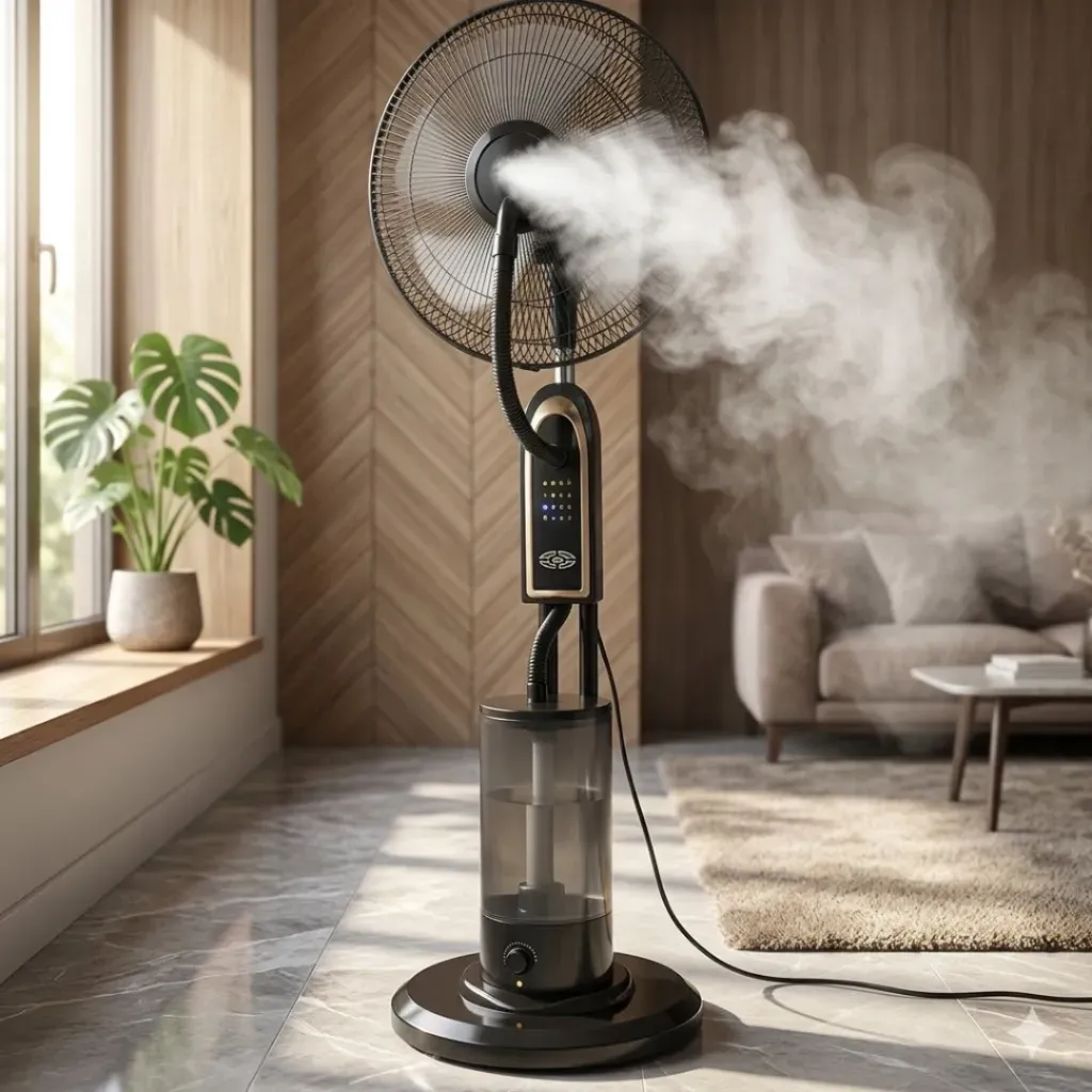 Ventilateur Brumisateur Avec Télécommande ORCA - 45W (6).webp