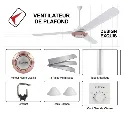 Pack 3 Ventilateurs de Plafond Lexical 56 80W Rose gold (4).webp