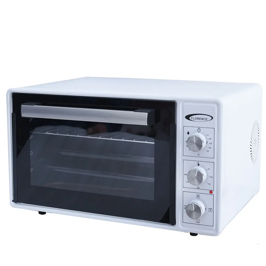 [FR-TR-B] Four Électrique Florence 1500W-45 Litres Blanc