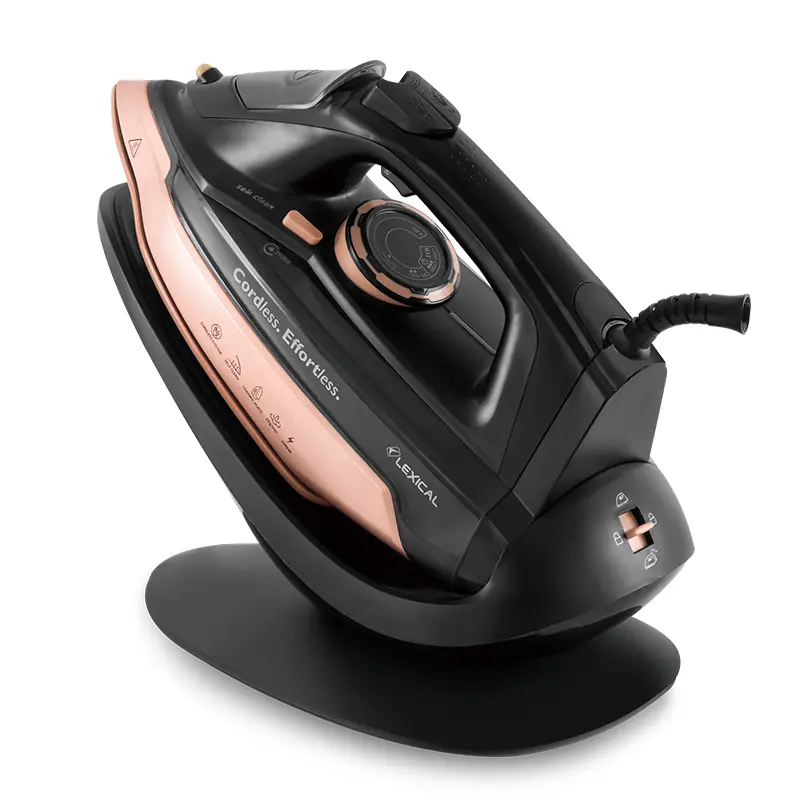 [D-LSI-1010R] Fer a Repasser Lexical 2200W Noir & Bronze Avec Support