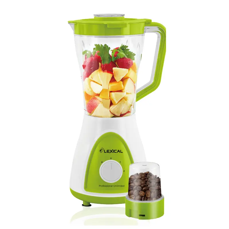 [LBL-1520VP] Blender Avec Grinder Lexical 500W 1,5L Vert Pistache