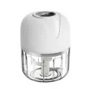 Mini Presse Ail Rechargaeble 45W Blanc