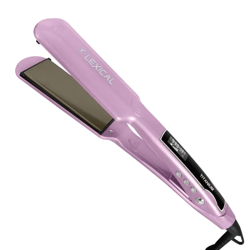 Plaque Cheveux avec Sérum Gratuit Lexical 65W Rose