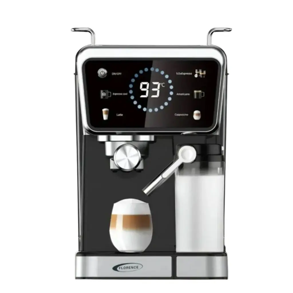 [HK429] Machine a Café Expresso Et Capsule 5 En 1 Avec Afficheur Température Florence 1350W