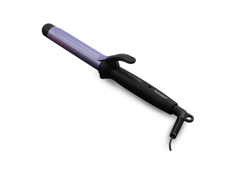 [TWSE60184] Fer à Boucler Techwood 40W, Cordon Rotatif & Plaques Céramique – TFB-237