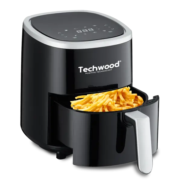 [TWFR60171] Friteuse Digitale Sans Huile Techwood 3,5L, 8 Programmes & Minuterie 60min – TFR-358SHD