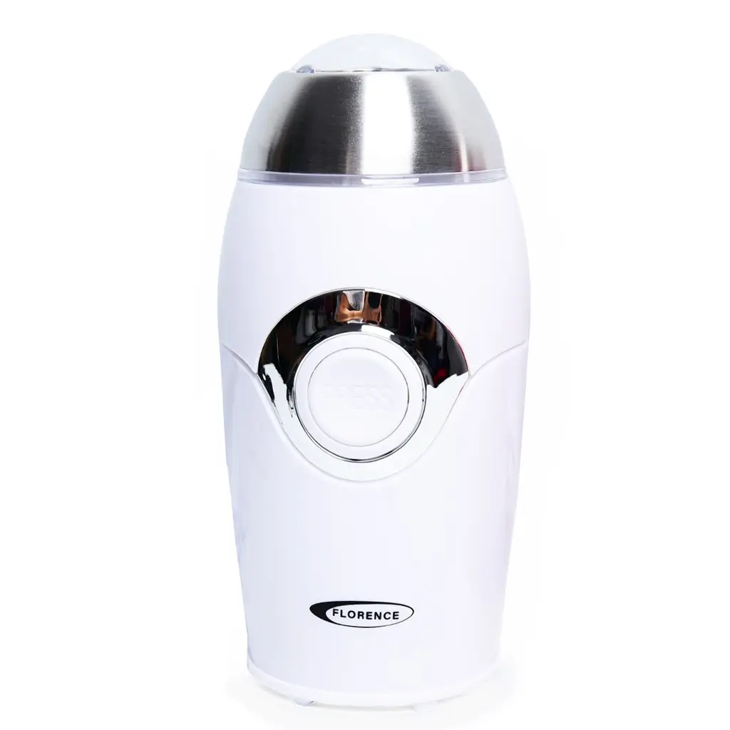 Moulin a Café Electrique Florence 50g - 200W - Blanc