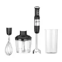 Mixeur Plongeant 4en1 Prova Noir inox 400W