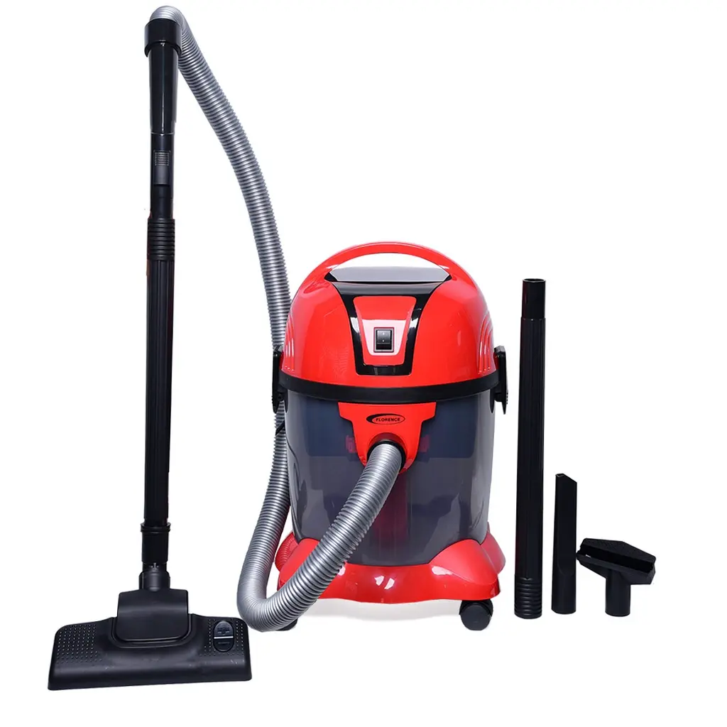 [WF-402R] Aspirateur Eaux Et Poussières Florence  - 2800W Rouge