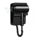 Sèche Cheveux Mural Noir Chaud et Froid