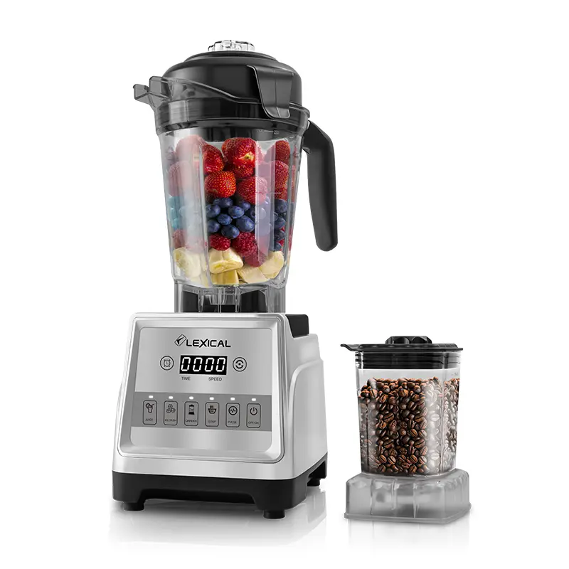 Blender Avec Grinder Professionnel Lexical 1,5L 2400W