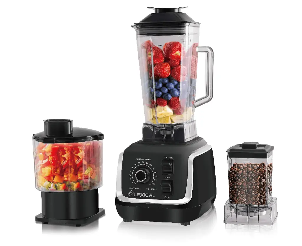 Blender Professionnel  Lexical 1500 W 2L Noir