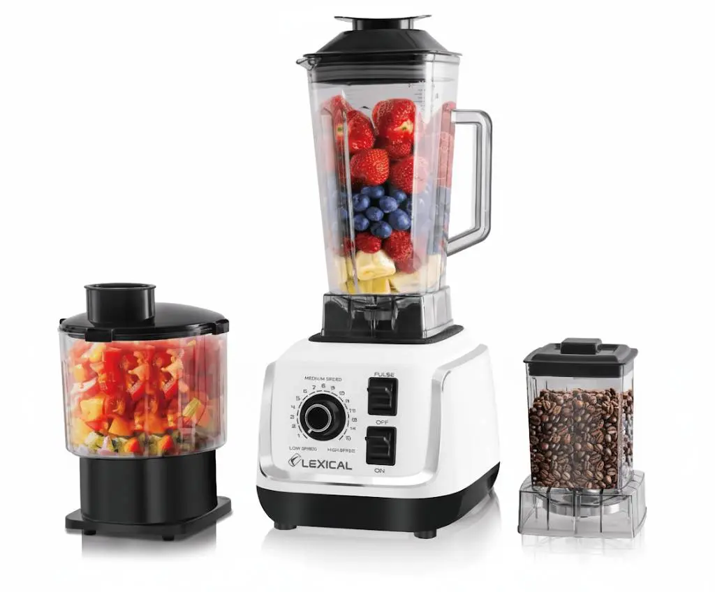 [LBL-1575B] Blender Professionnel  Lexical 1500 W 2L Blanc