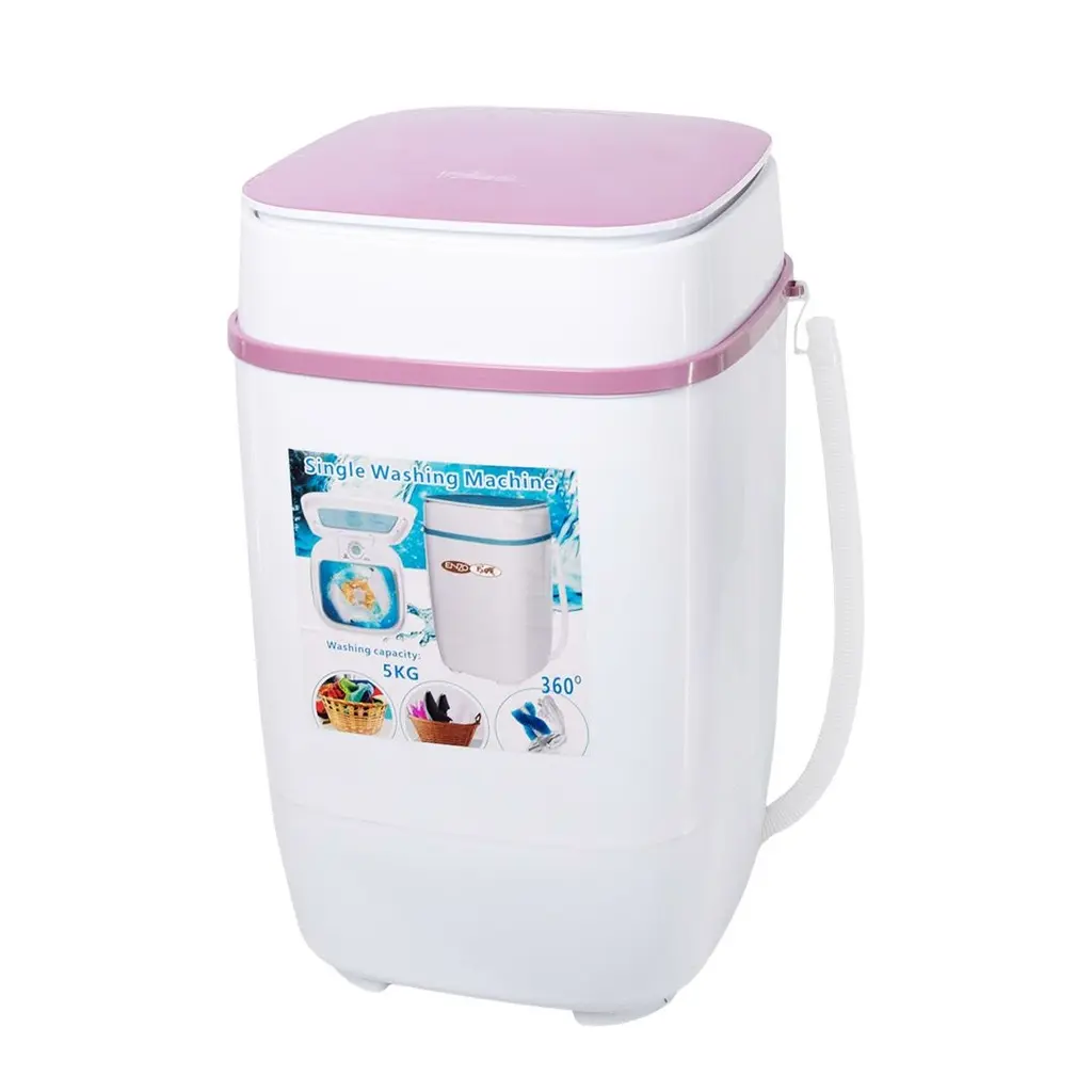 [XPB50-8R] Mini Machine à laver Enzo 5 kg Rose