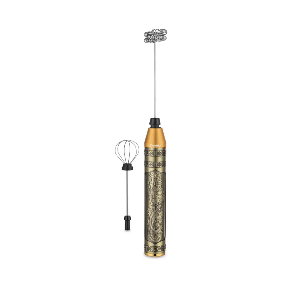 [SF-8158] Mousseur à Lait 2en1 Sonifer Doré
