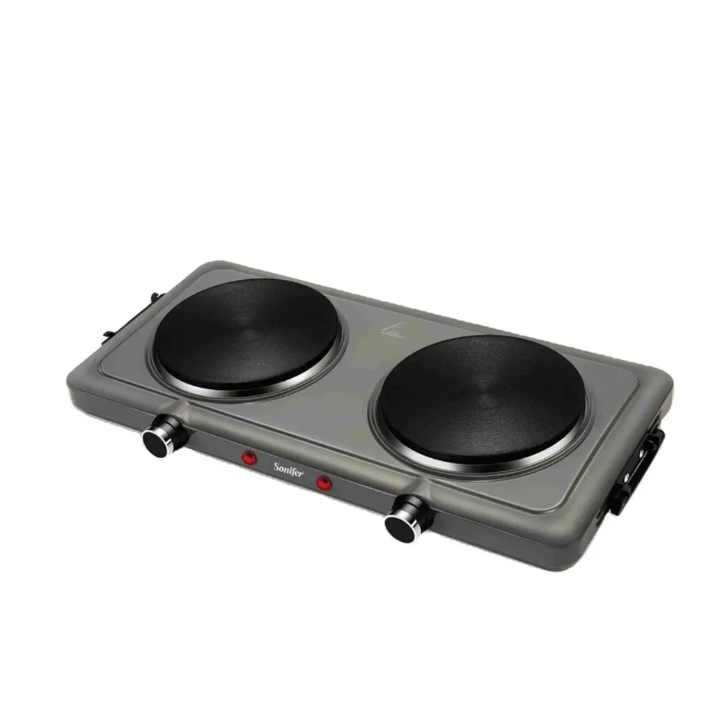 Plaque de Cuisson Double Sonifer 1000W 155mm