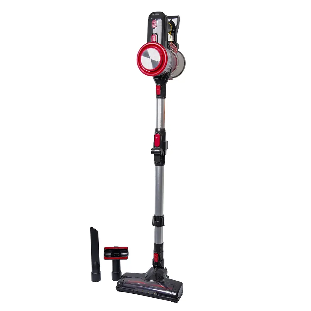 [HJC-2208R] Aspirateur Balai Sans Fil Florence 150W Rouge