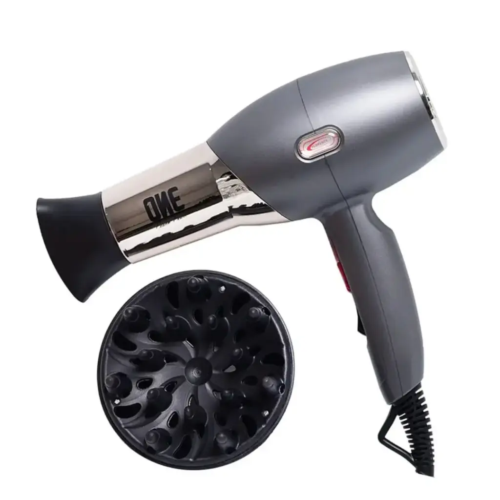 [HK447-3] Séche Cheveux One Florence 18000RPM 2000W Gris