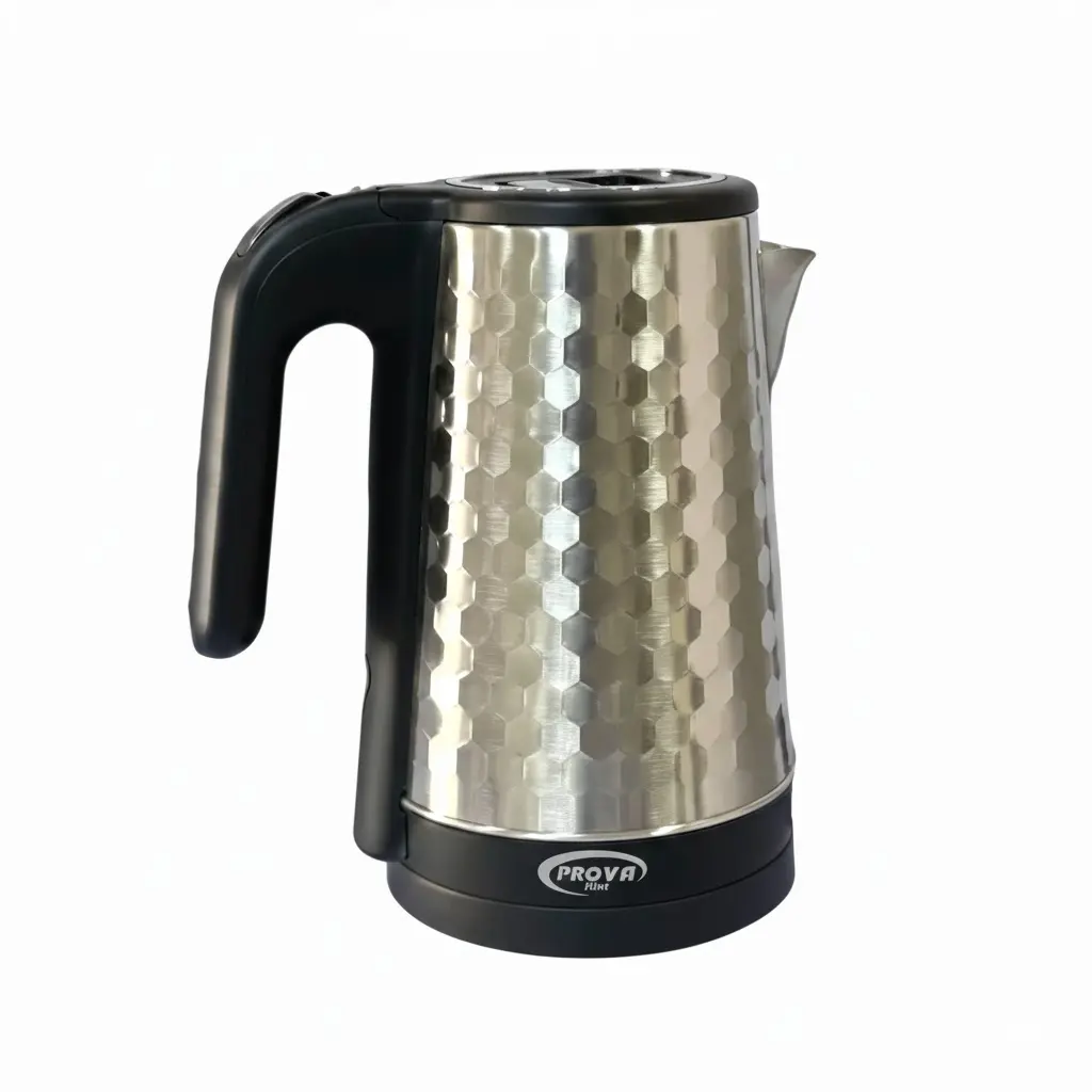 [PE-414] Bouilloire Electrique Prova 1,7 L 1500W Argent