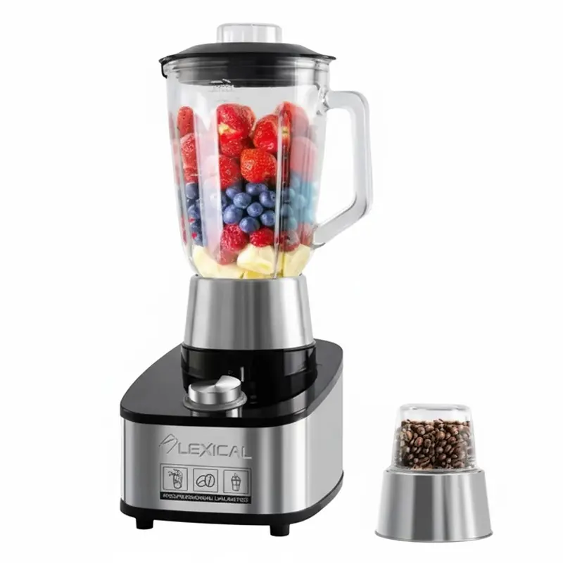 Blender avec Grinder 2en1 Lexical 600W 1,5L