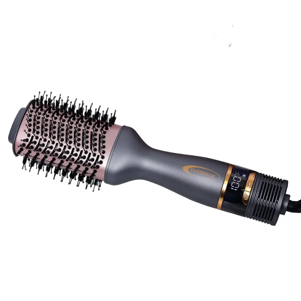 Brosse Coiffante Avec Afficheur Température 1000W Gris Charbon