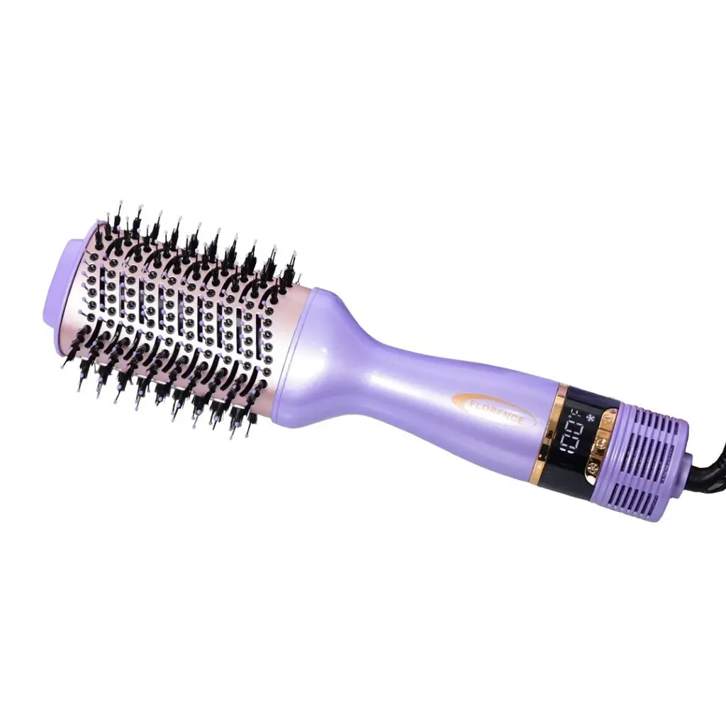 Brosse Coiffante Avec Afficheur Température 1000W Violet