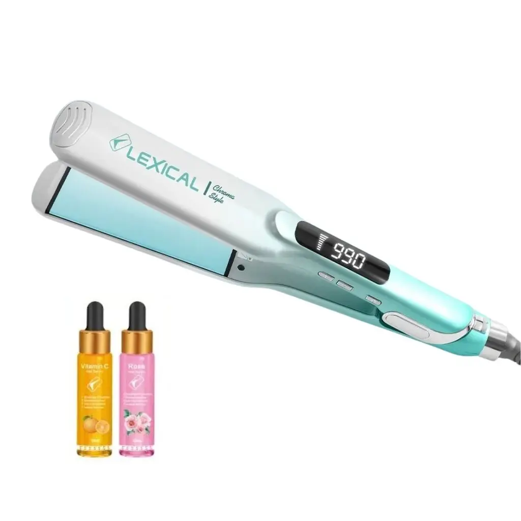 Plaque Cheveux Lexical avec Sérum Gratuit 65W - 990 °C - Vert