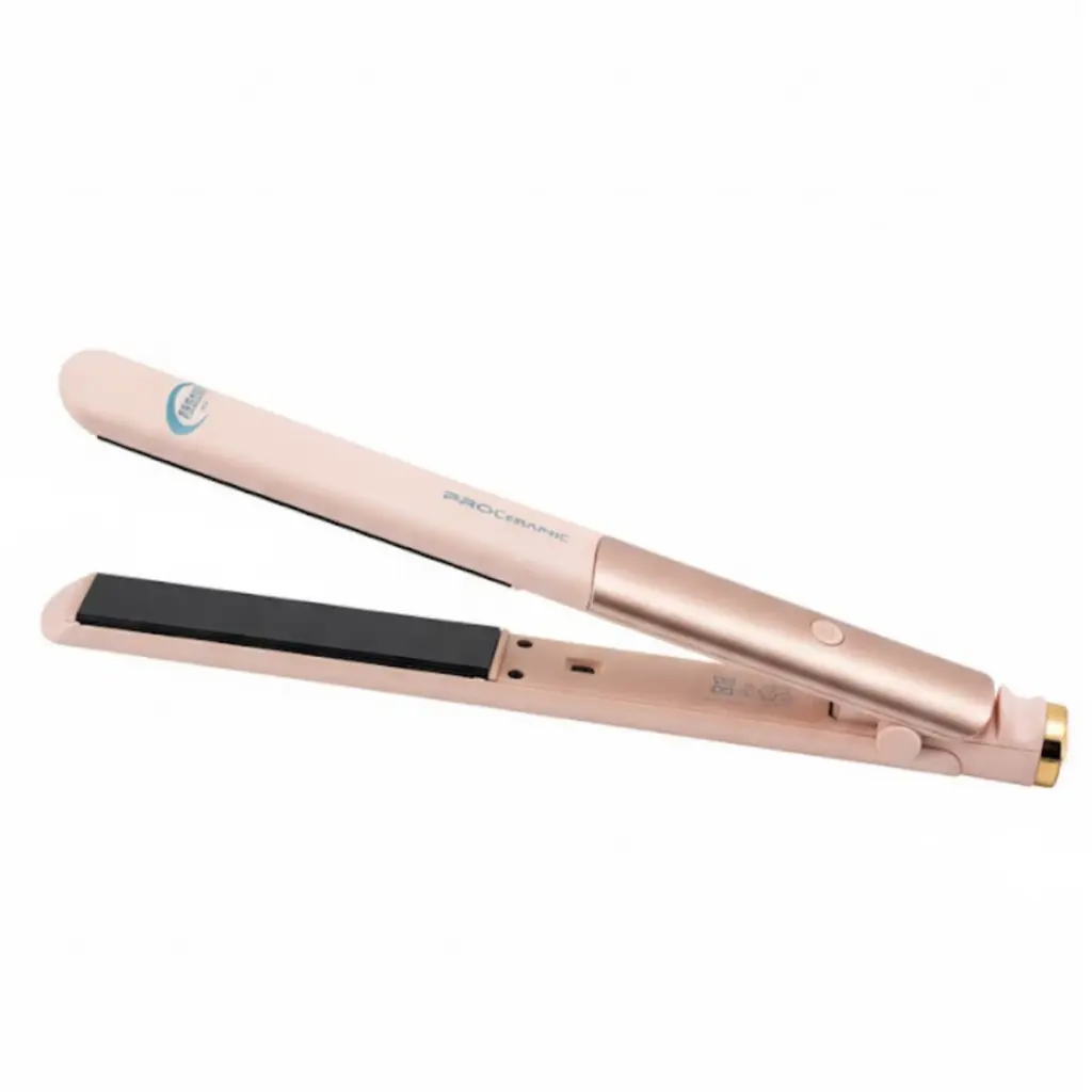 [PE-5501] Plaque cheveux Prova Céramique Rose 40W 230°C 
