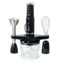 Mixeur Plongeant 4en1 Florence 600W Noir