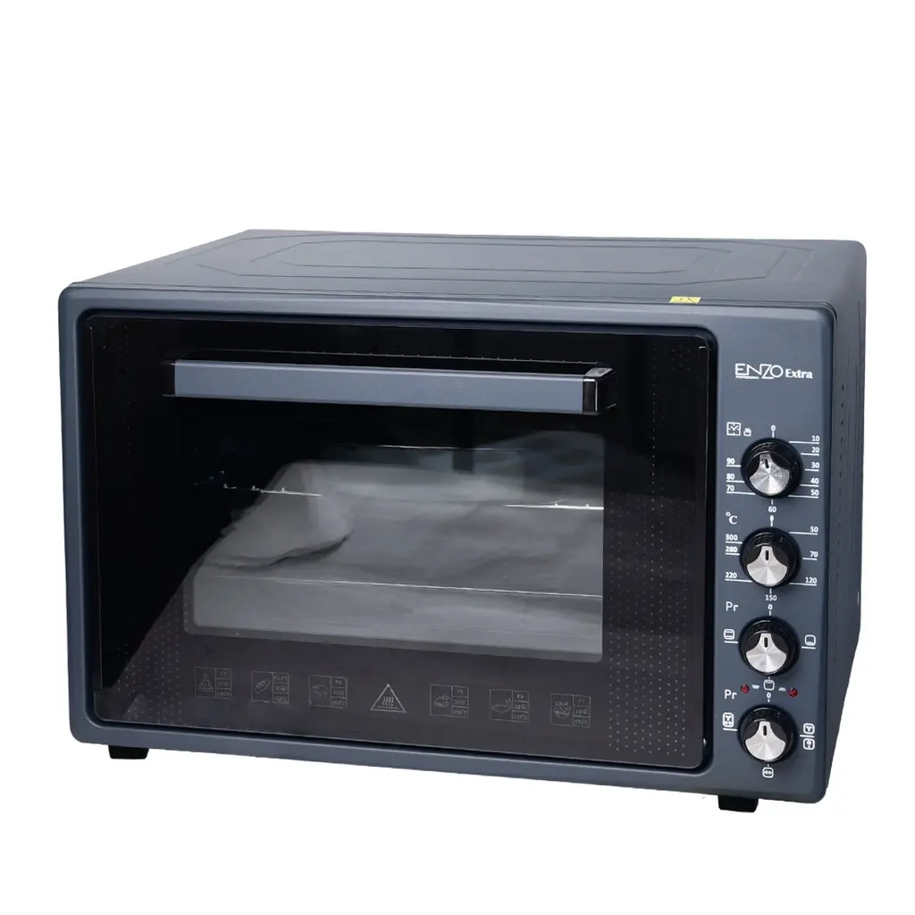 [ENZO10-70GCH] Four Électrique Avec Turbo Fan Enzo 70L Gris Charbon