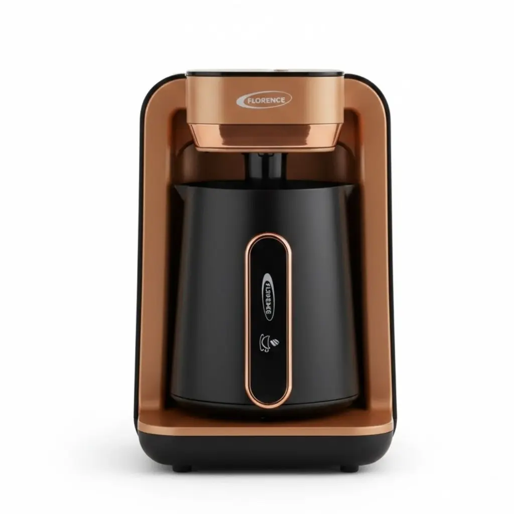 [HK466M] Machine À Café Turc Électrique Florence 500W Marron