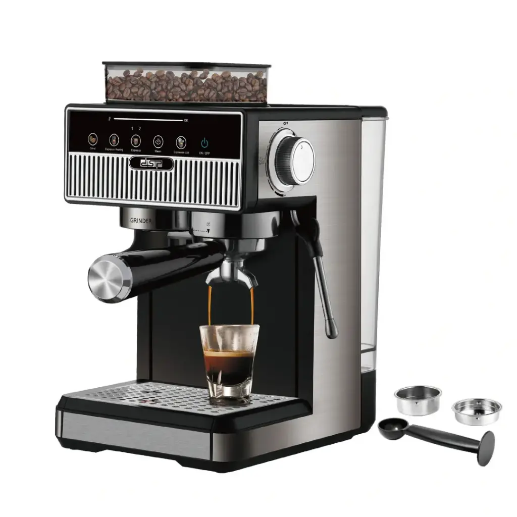 Machine à Café Espresso Avec Grinder DSP 1,7L 20Bar – 1350W