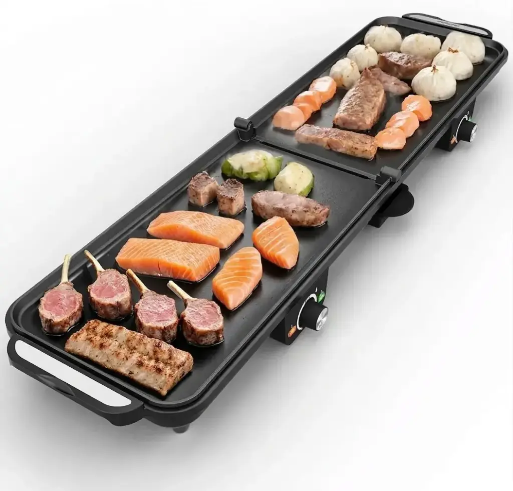 [AG-1009] Barbecue Eléctrique Pliable ENZO Extra Large - 2400 W