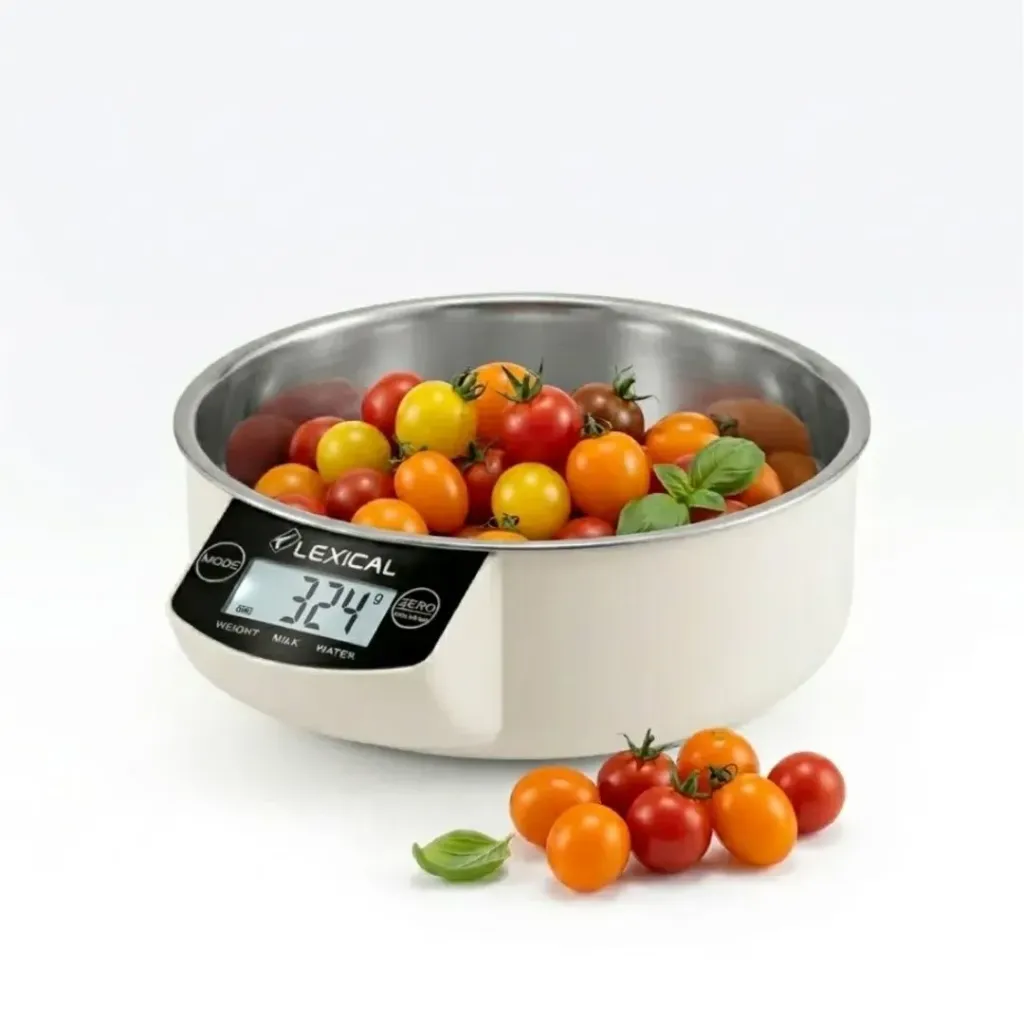 [LKS-4305] Balance de Cuisine Avec Afficheur Lexical avec Bol Inox