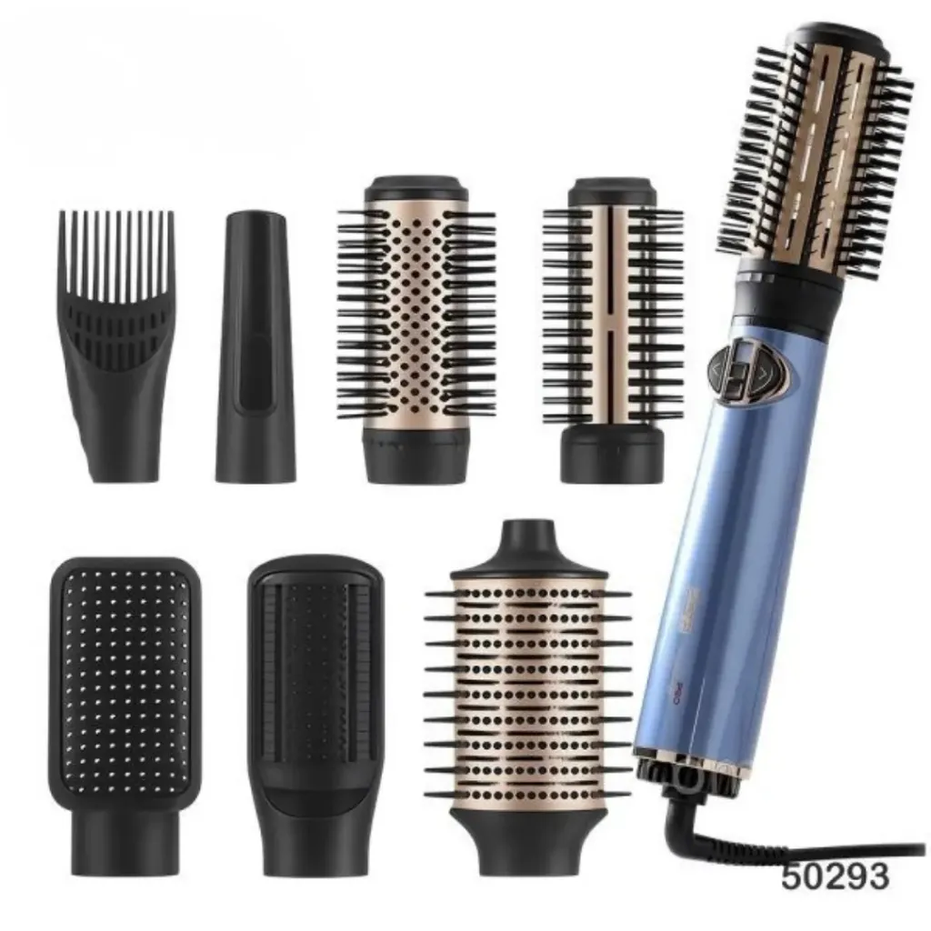Coffret Brosse Coiffante 8 EN 1 DSP - 27000 RPM - 1000 W - Bleu