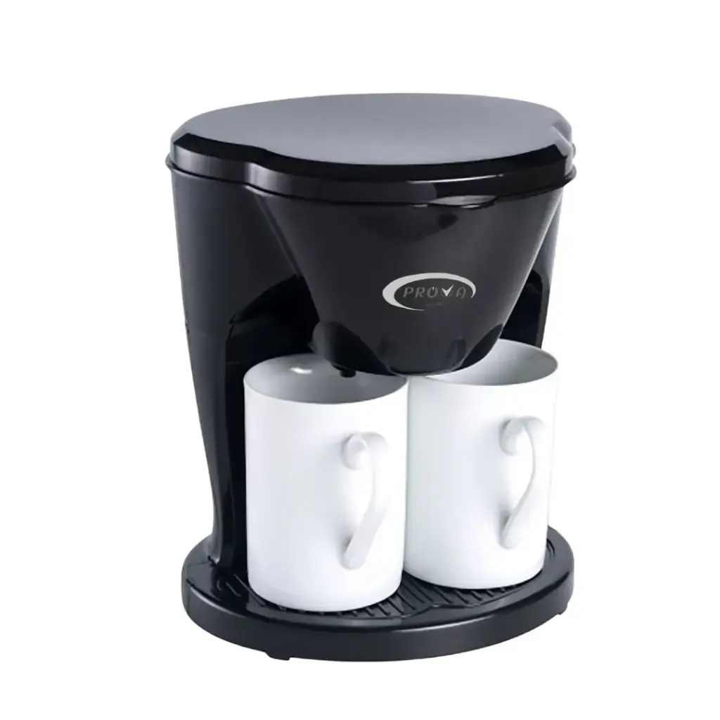 [PE-808] Machine à Café Filtre Avec Deux Tasses Prova 240ml 400W