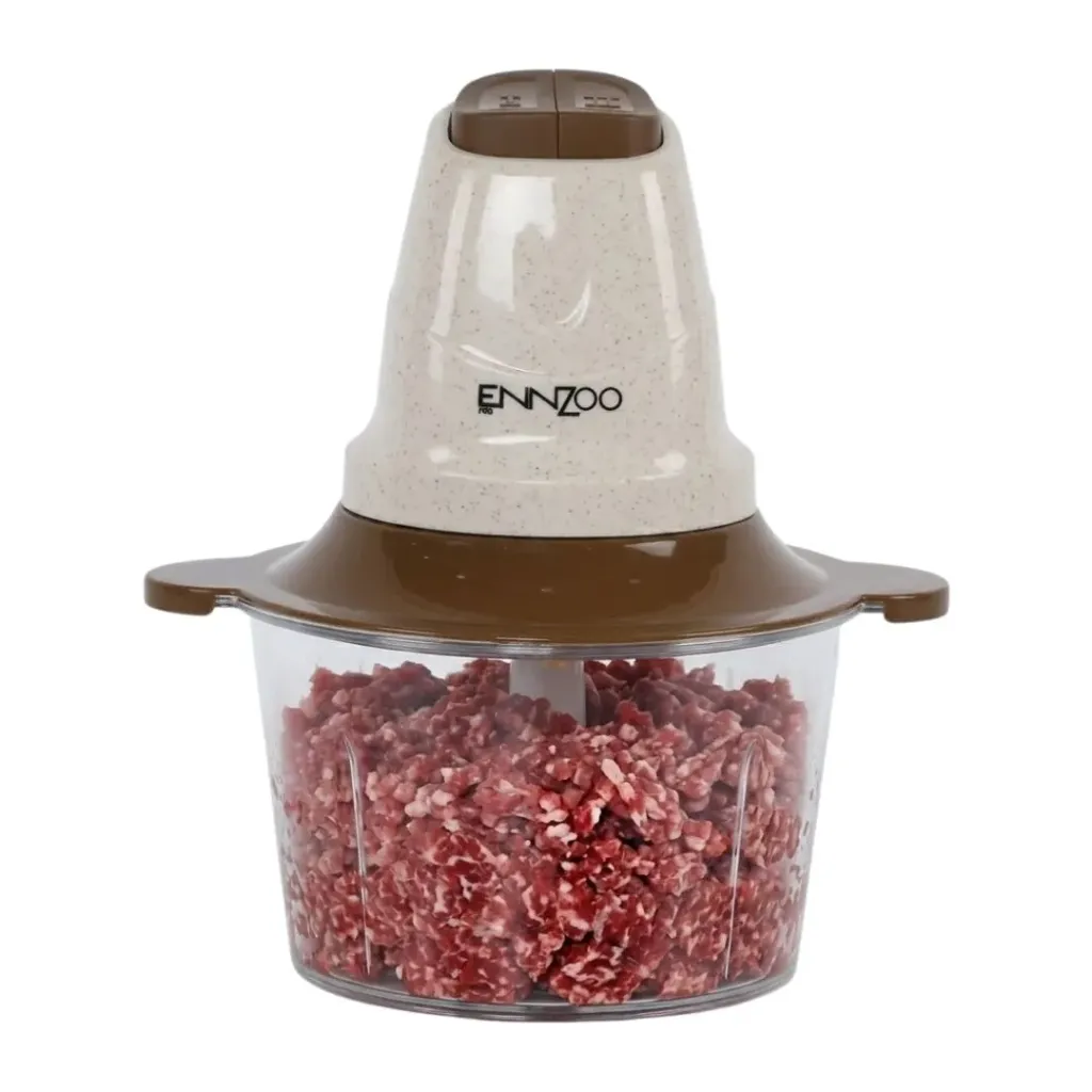 Hachoir Électrique 200 W 2 L  - ENZO -Beige