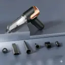 Mini Aspirateur de Voiture C08 3-en-1 Sans Fil -Noir