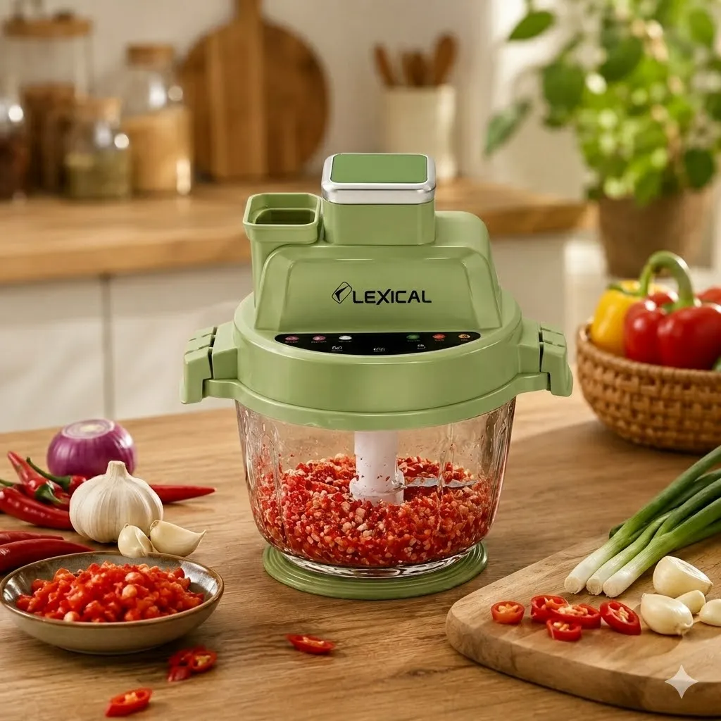 [LCH-1979-V] Hachoir multifonctions Lexical 3L - 600W - Vert