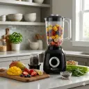 Blender & Moulin A Epices -Florence 1,5L - 1000W- Noir