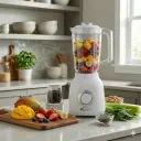 Blender & Moulin A Epices -Florence  1,5L - 1000W- Blanc